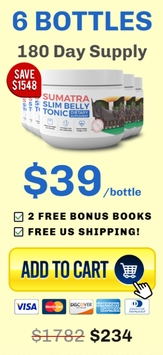 Sumatra Slim Belly Tonic 6 bottle buy